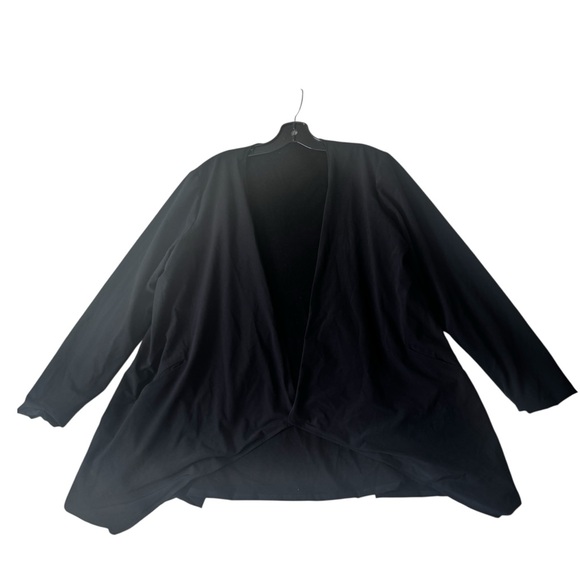 Lafayette 148 Reversible Open Front Jacket Blazer Relaxed Fit Lightweight Pocket - Picture 3 of 15